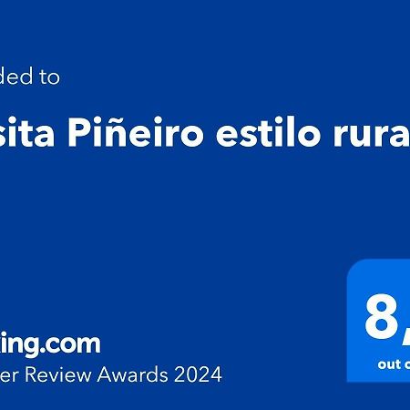 Casita Pineiro Estilo Rural Villa Boiro Buitenkant foto
